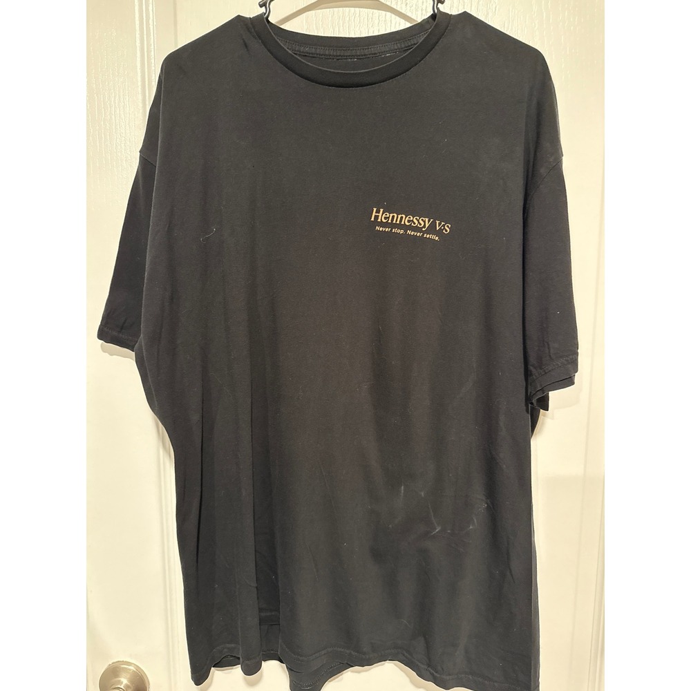 Hennessy VS Black T-Shirt Mens XL Maison Fondée 1765 Graphic Tee Cognac